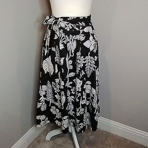 Talbots Aline Floral Skirt
